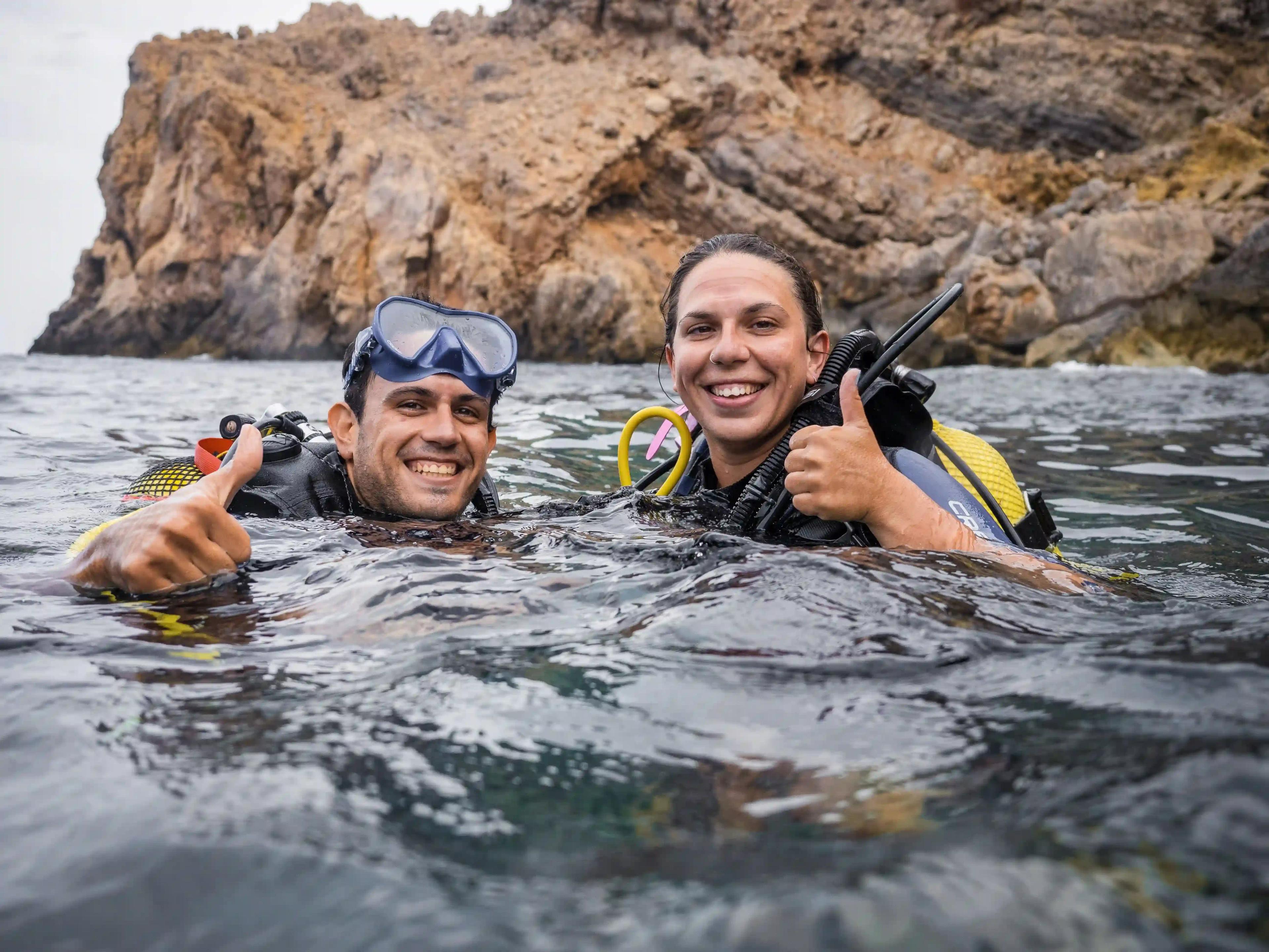 Introductory Dive with Dune Menorca - © Raphael Demaret