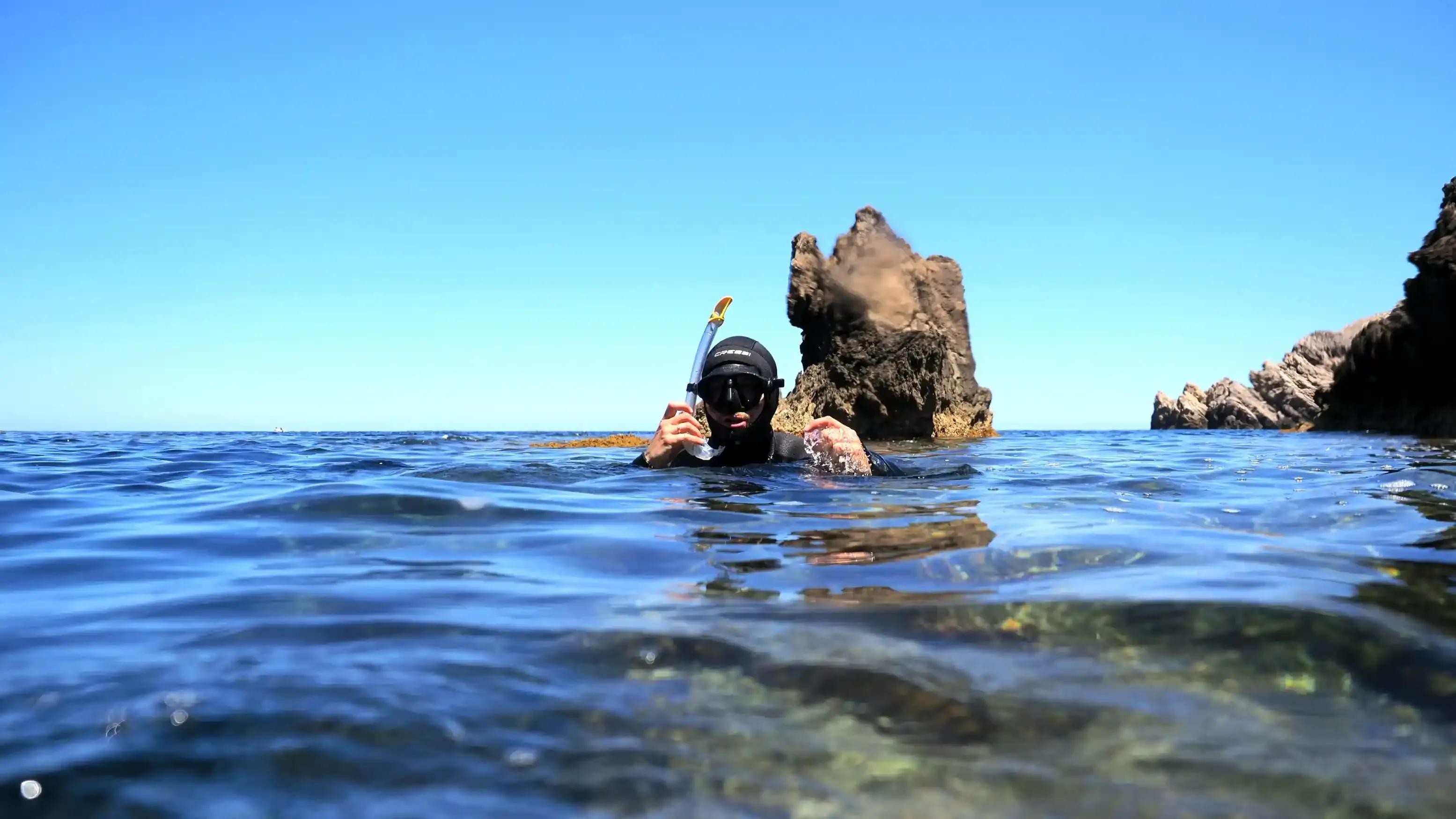 Snorkeller en surface  - © Dune